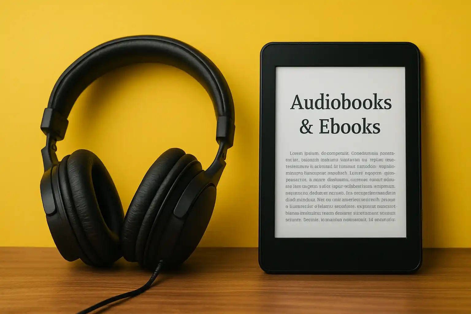Audiobooks & Ebooks